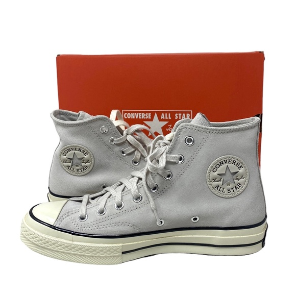 Converse Chuck 70 High Top Suede Shoes Women's Size Pale Putty Casual A01459C - Picture 3 of 9
